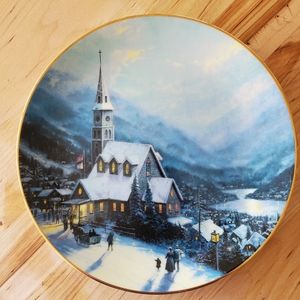"A Beacon of Faith " Thomas Kinkade Collectors Plate